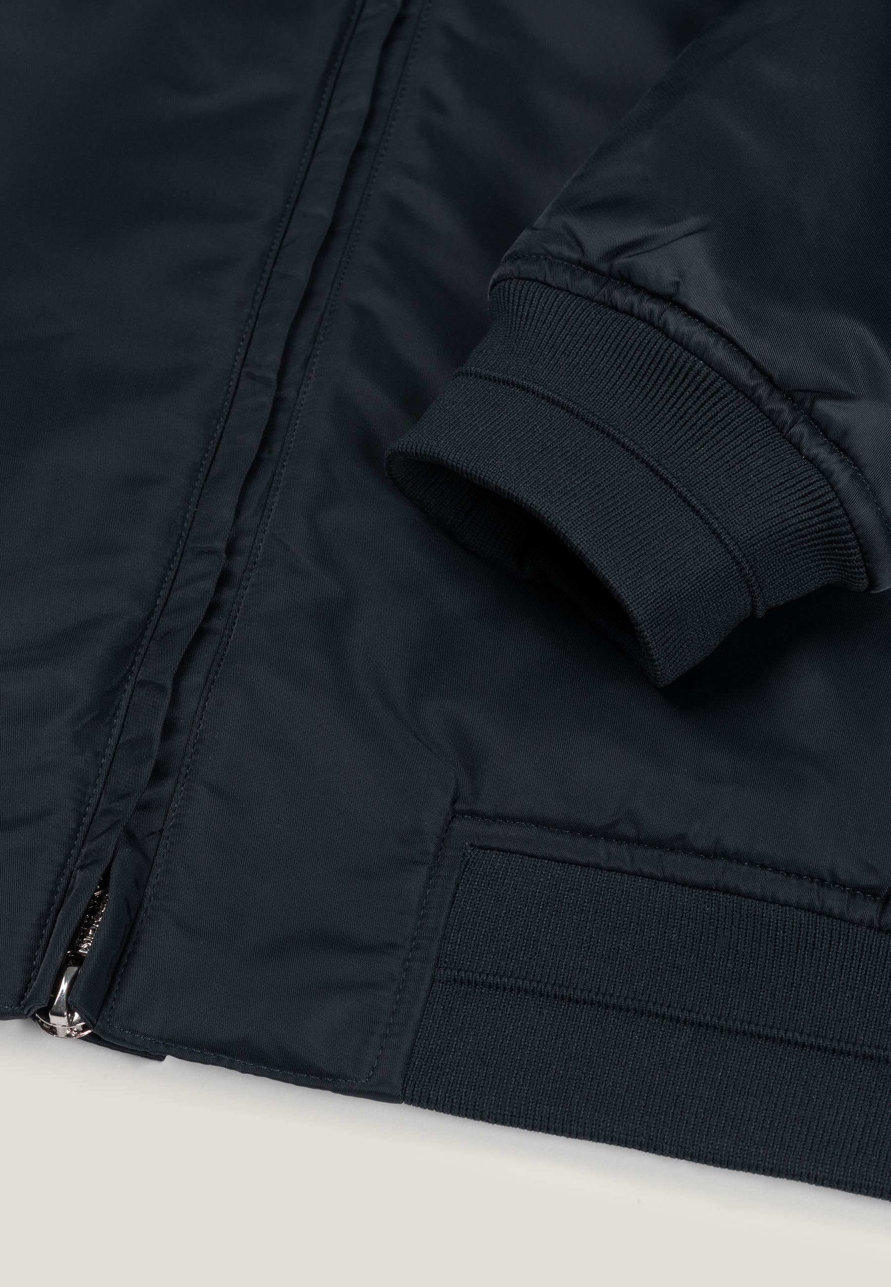 Blu Notte Luxus-Bomberjacke