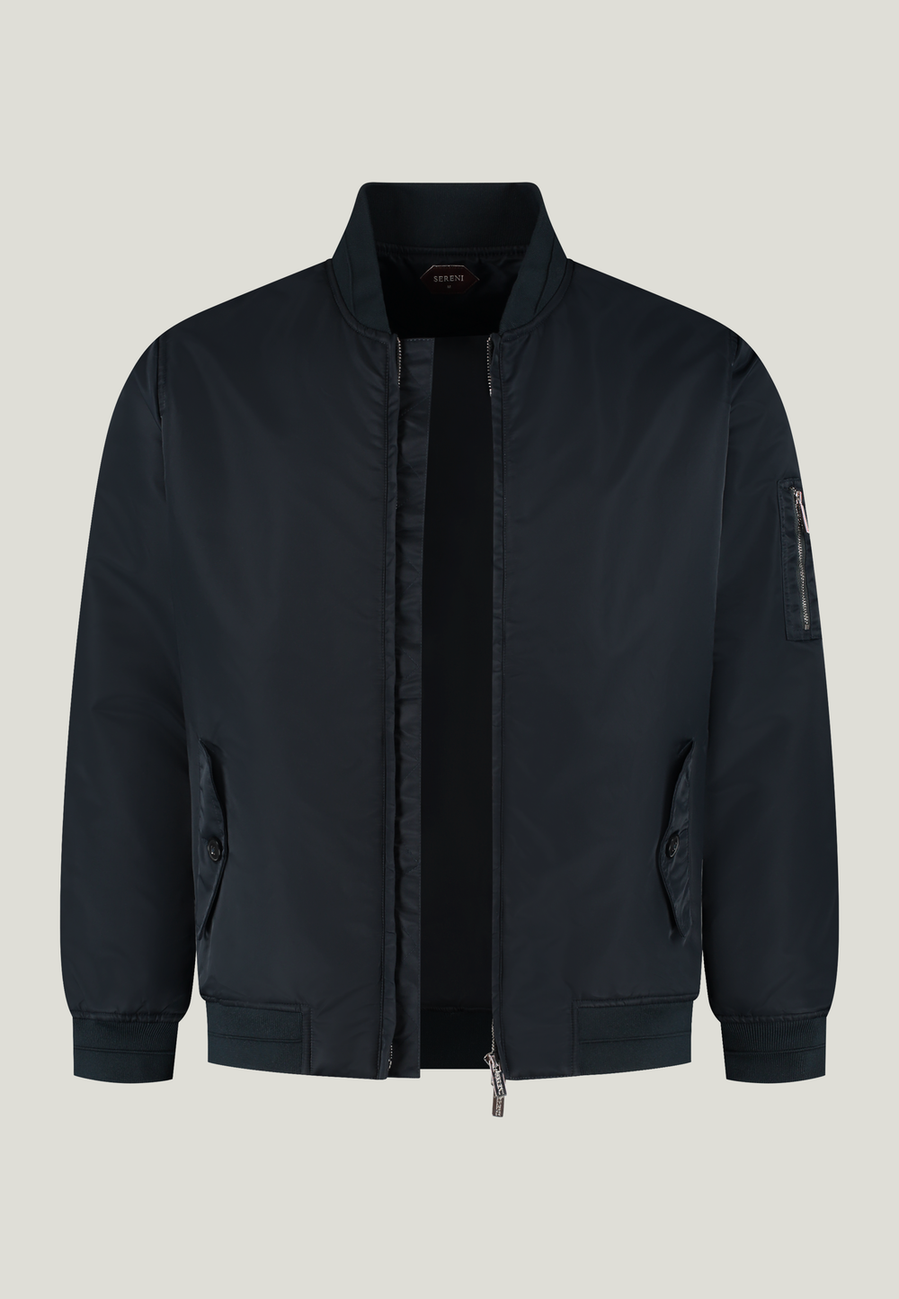 Blu Notte Luxury Bomber