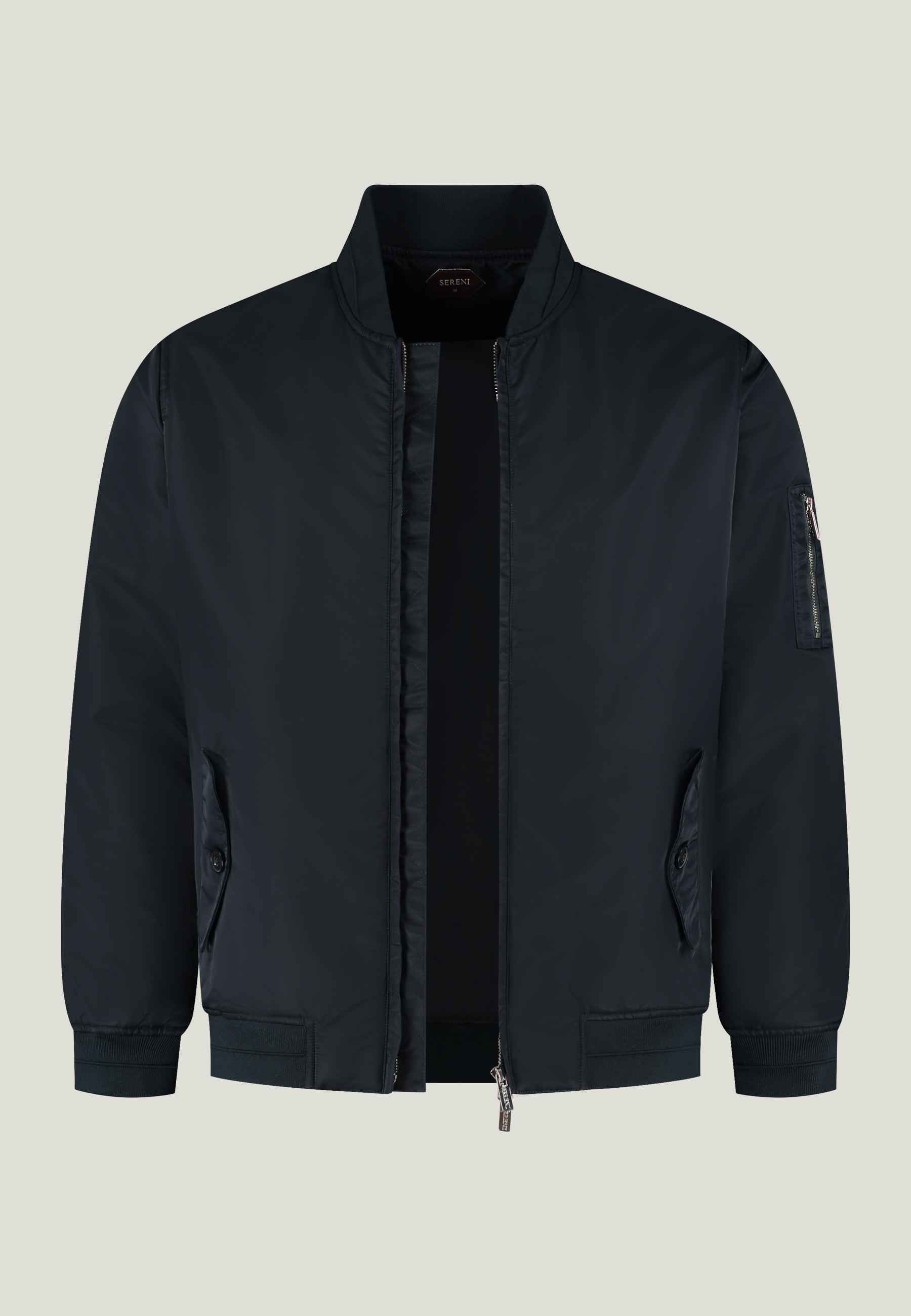 Blu Notte Luxury Bomber